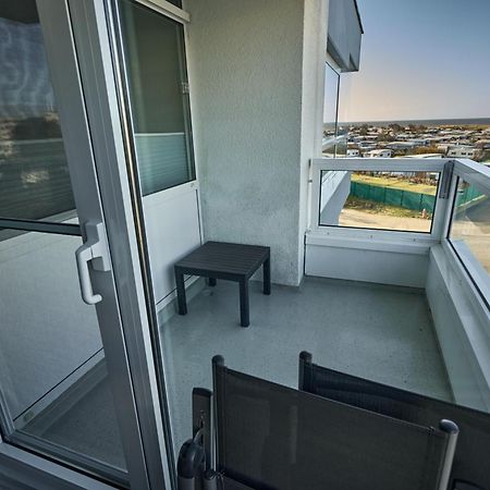 קושהאבן Frische Brise Ferienwohnung Mit Meerblick מראה חיצוני תמונה