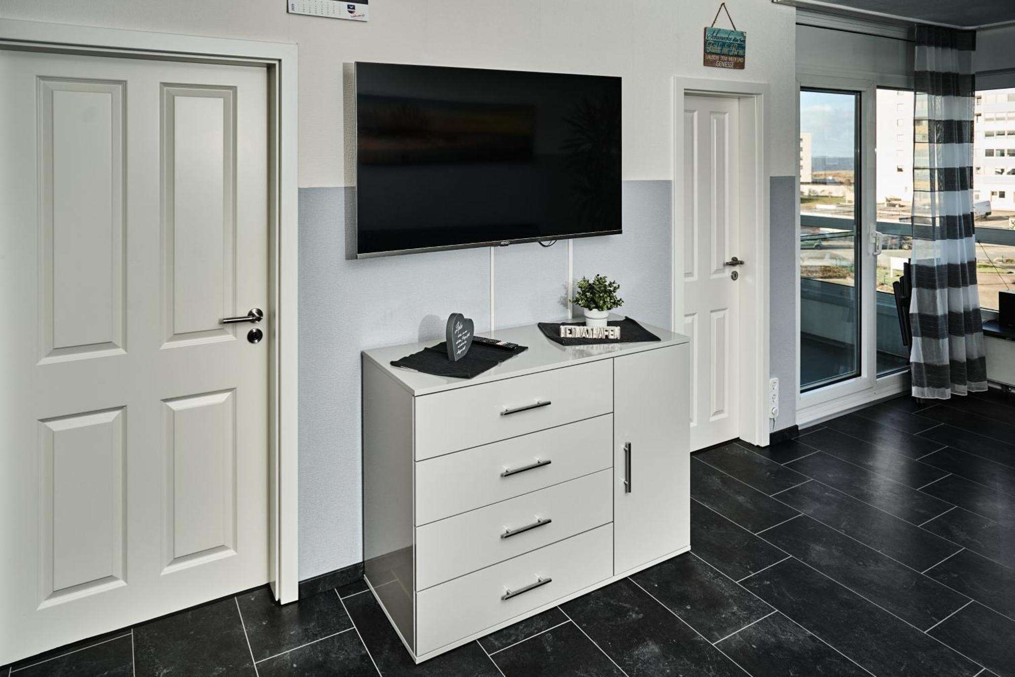 קושהאבן Frische Brise Ferienwohnung Mit Meerblick מראה חיצוני תמונה